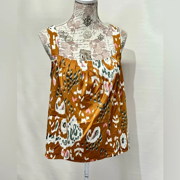 DR2 Amber abstract floral tank size S - Picture 5 of 11
